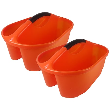 Romanoff Classroom Caddy, Orange, 2PK 25609